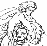 Bible Coloring Page 1